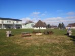 Außergewöhnliches Ferienhaus mit Boddenblick im Norden der Insel Rügen - Gelände