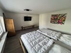 Reetgedecktes Bauernhaus mit Boddenblick - Schlafzimmer