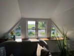 Reetgedecktes Bauernhaus mit Boddenblick - Ausblick