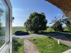 Reetgedecktes Bauernhaus mit Boddenblick - Ausblick