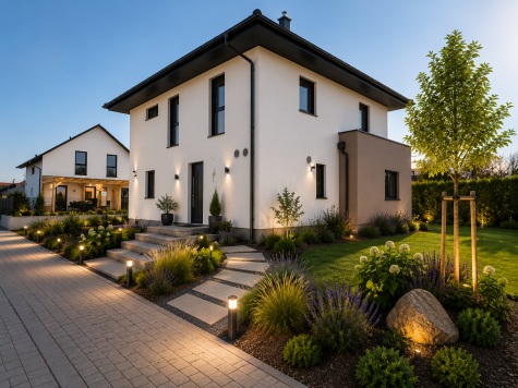 Sie wollen nur noch einziehen? Stadtvilla zum Erstbezug!, 04509 Wiedemar OT Zwochau, Villa