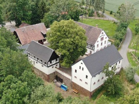 Historischer Vierseitenhof! Leben auf dem Land als Selbstversorger?, 08396 Waldenburg, Haus