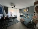 Schöne 3-Raumwohnung mit Balkon + TG in Ermlitz - Wohnzimmer
