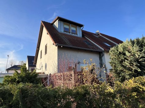 Schönes Reihenendhaus mit Garten und Garage, 04509 Wiedemar OT Wiesenena, Reihenendhaus